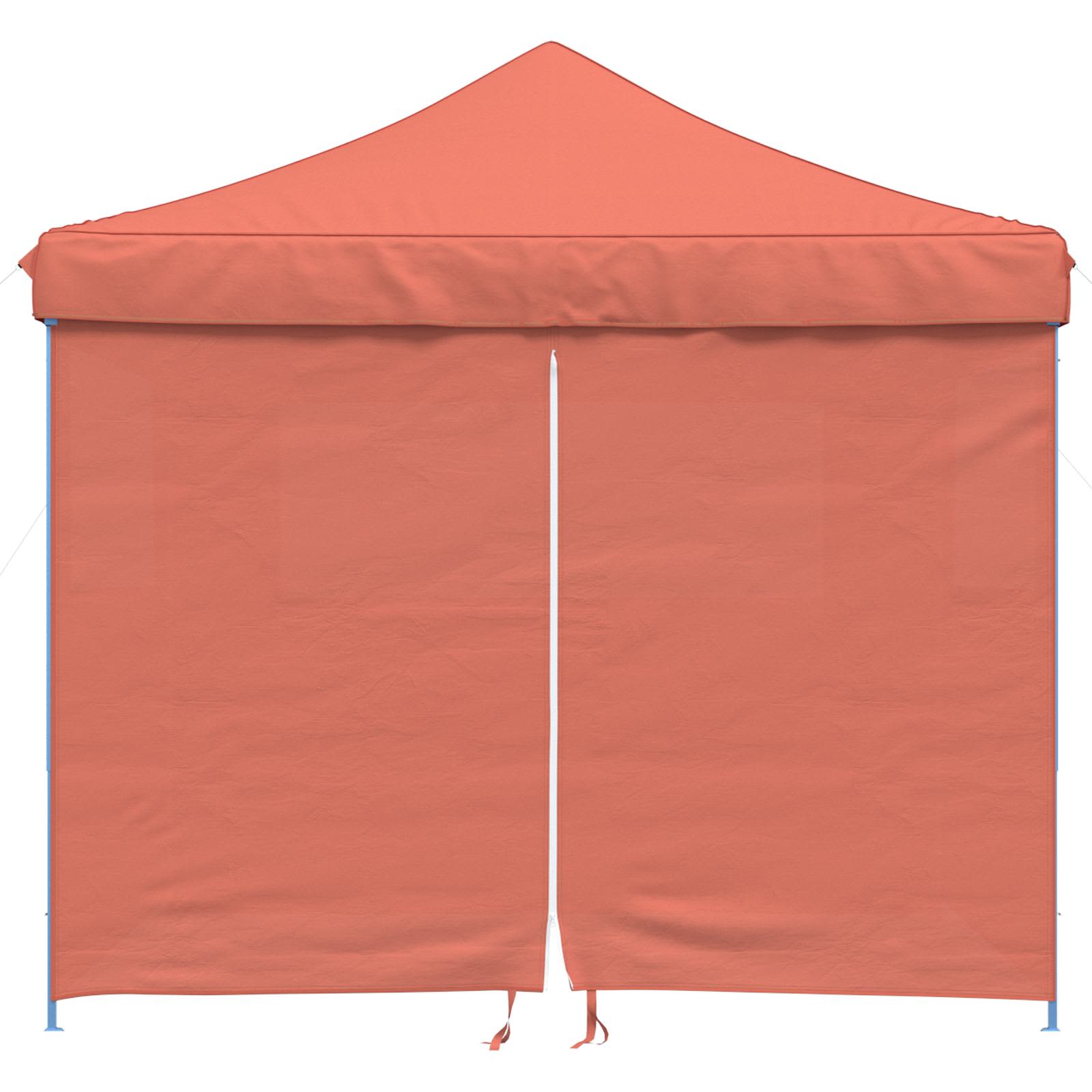 Šator za zabave 292 x 292 x 315 cm Terakota Oxford tkanina