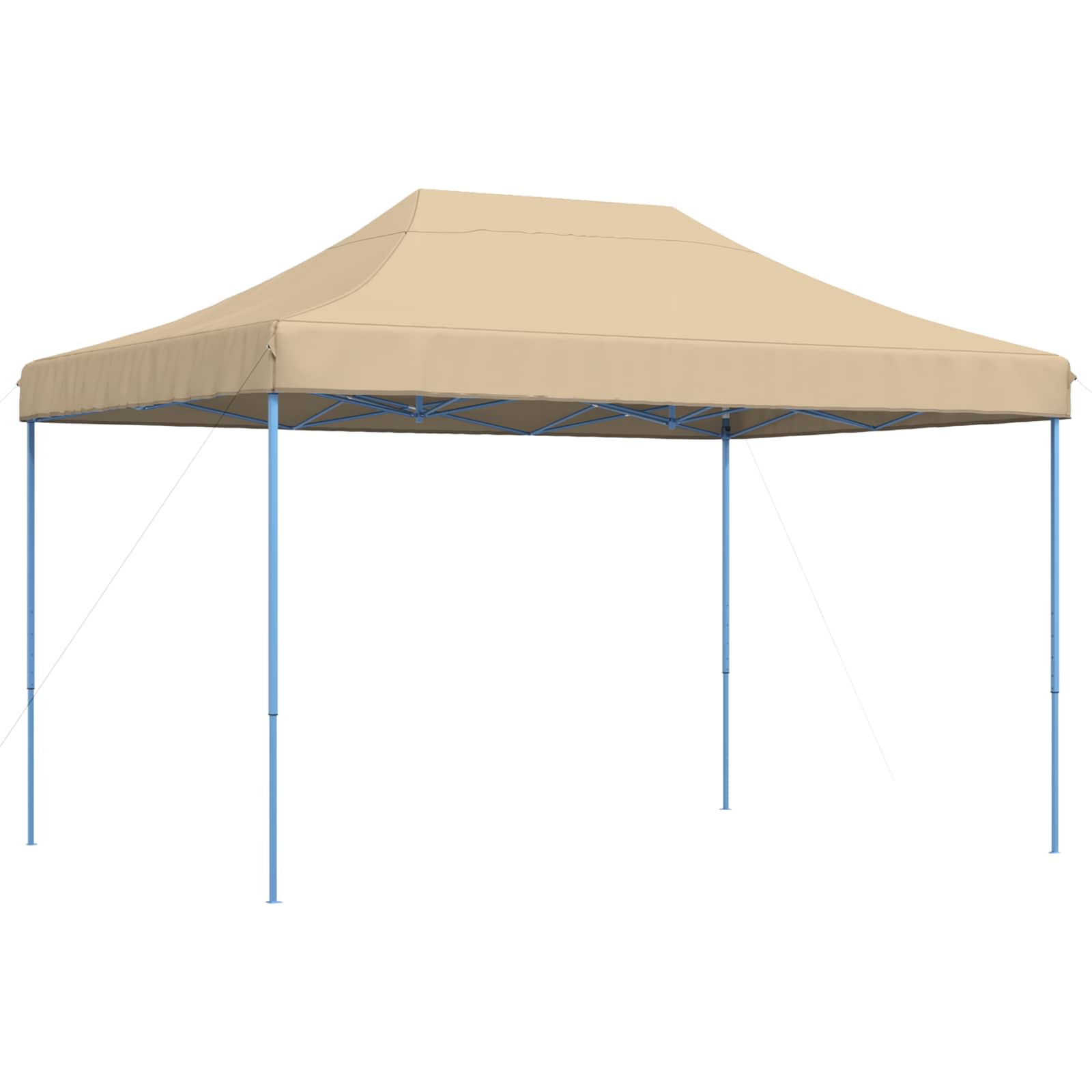 Šator za zabave Bež 279 x 410 x 315 cm Oxford tkanina