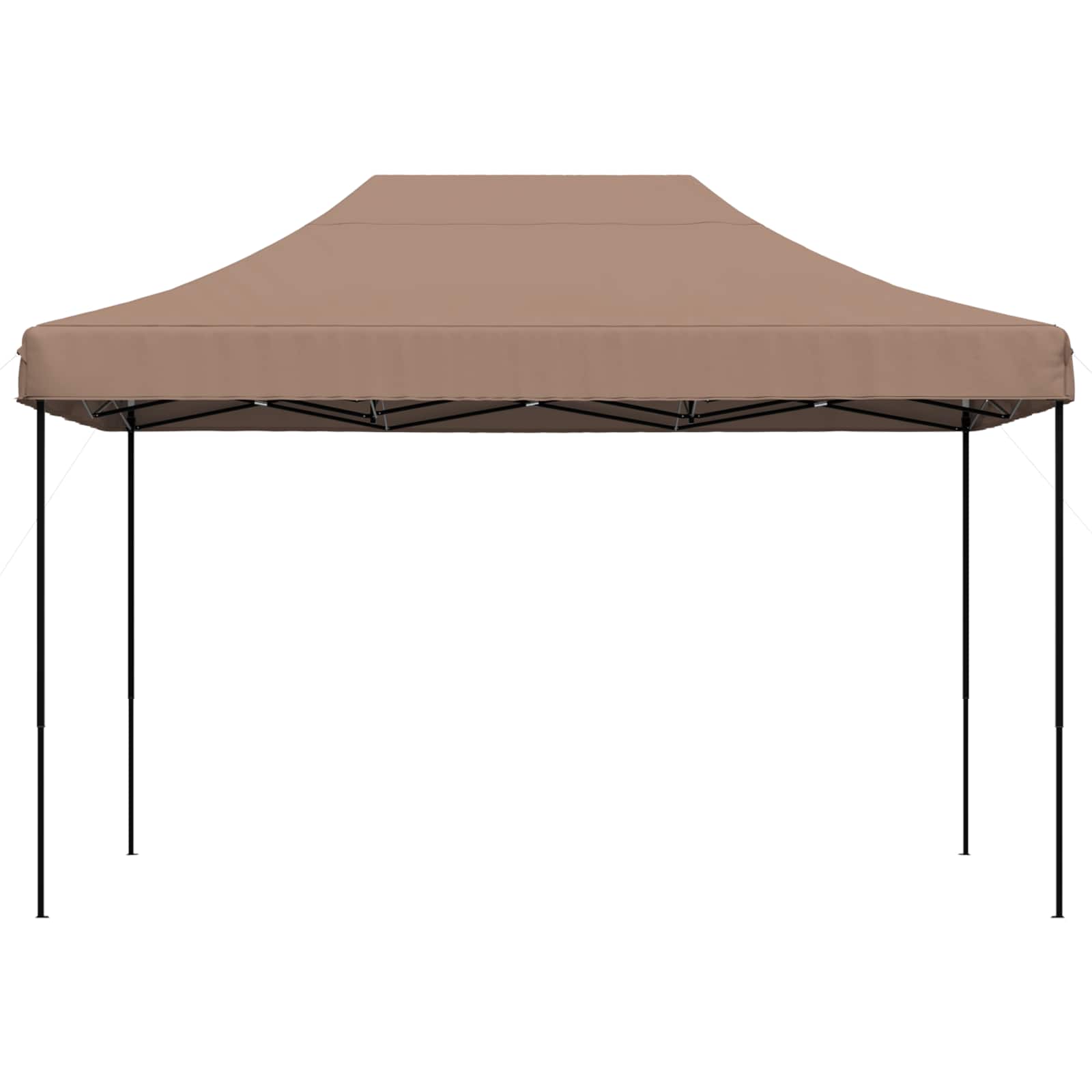 Šator za zabave Smeđa 279 x 410 x 315 cm Oxford tkanina
