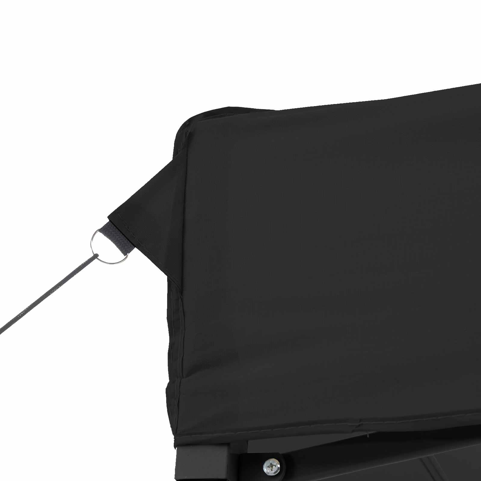 Šator za zabave Crna 279 x 410 x 315 cm Oxford tkanina