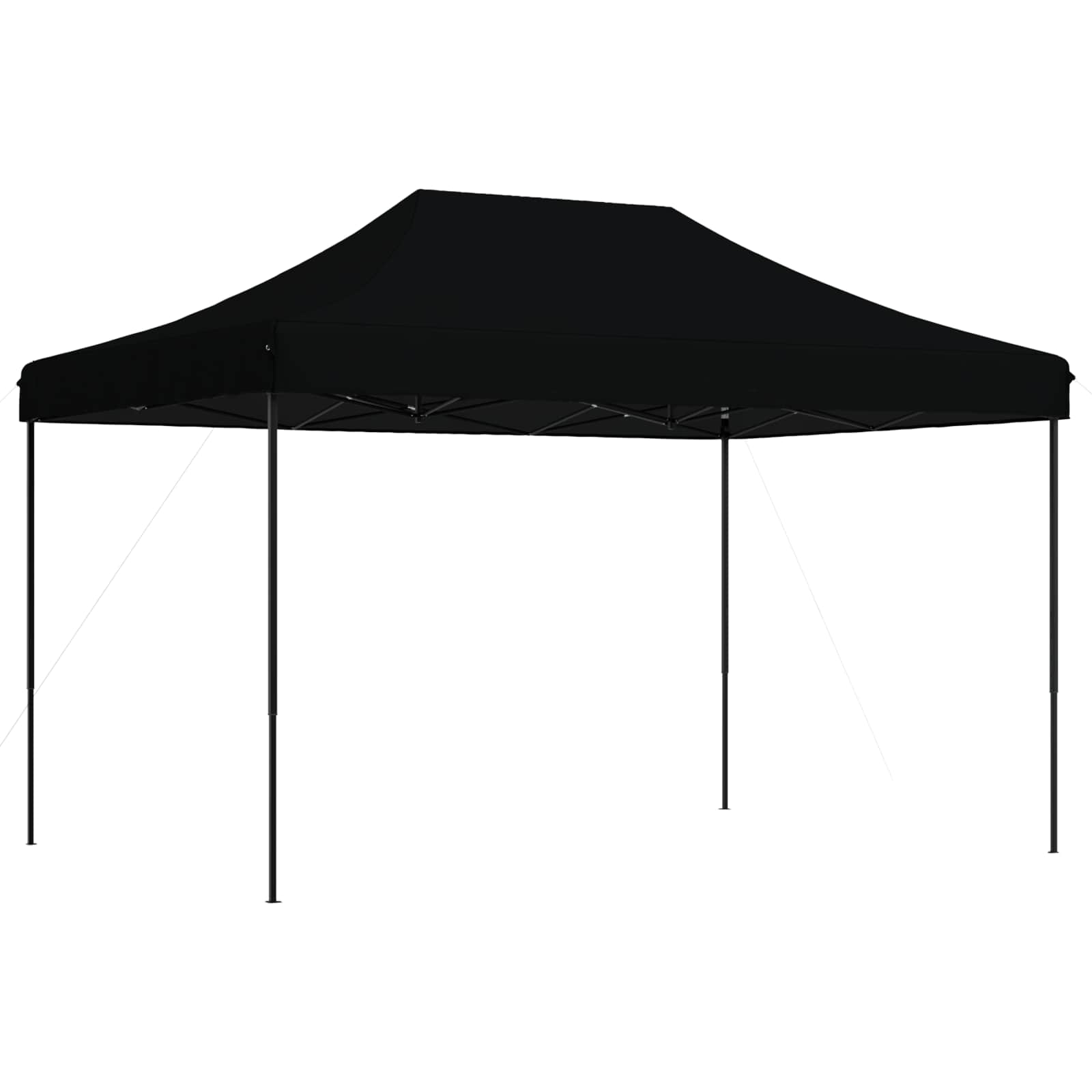 Šator za zabave Crna 279 x 410 x 315 cm Oxford tkanina