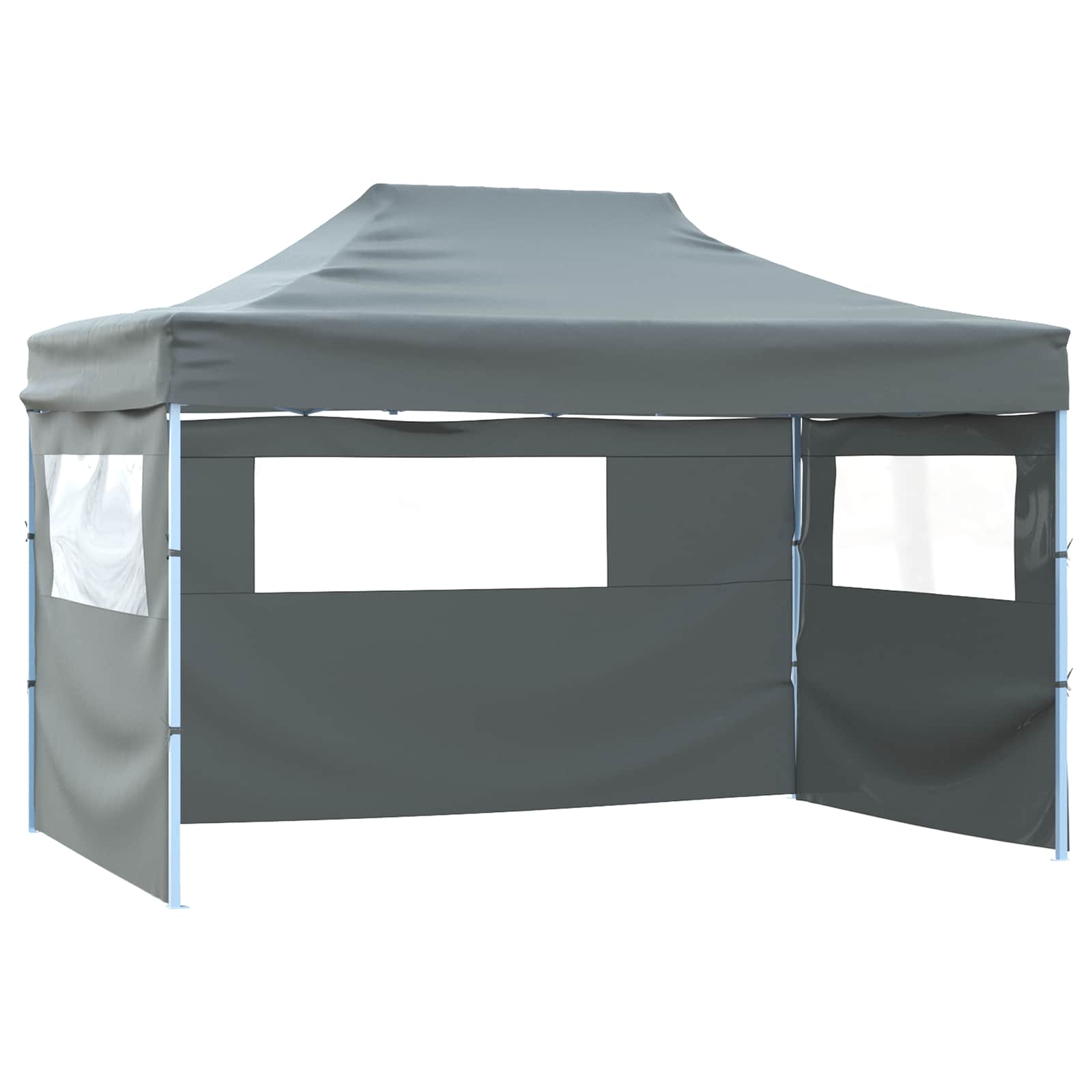 Šator za zabave Antracit 280 x 410 x 315 cm Oxford tkanina