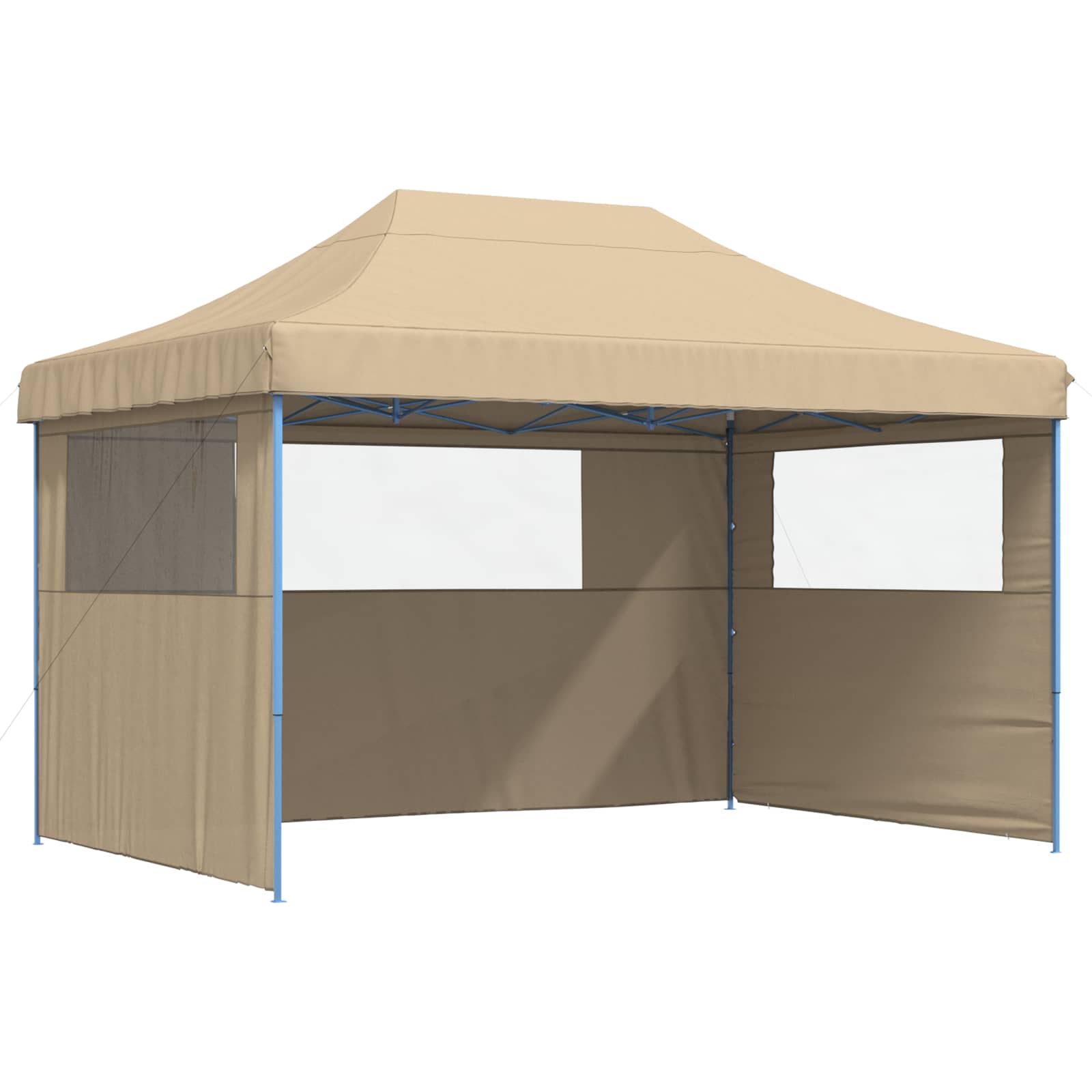 Šator za zabave Bež 279 x 410 x 315 cm Oxford tkanina