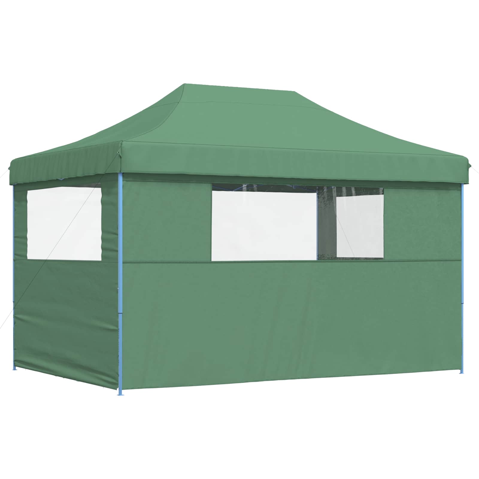 Šator za zabave Zelena 279 x 410 x 315 cm Oxford tkanina