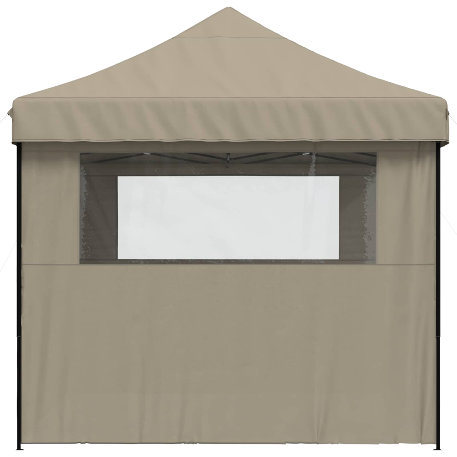 Šator za zabave Sivo-smeđa 279 x 410 x 315 cm Oxford tkanina