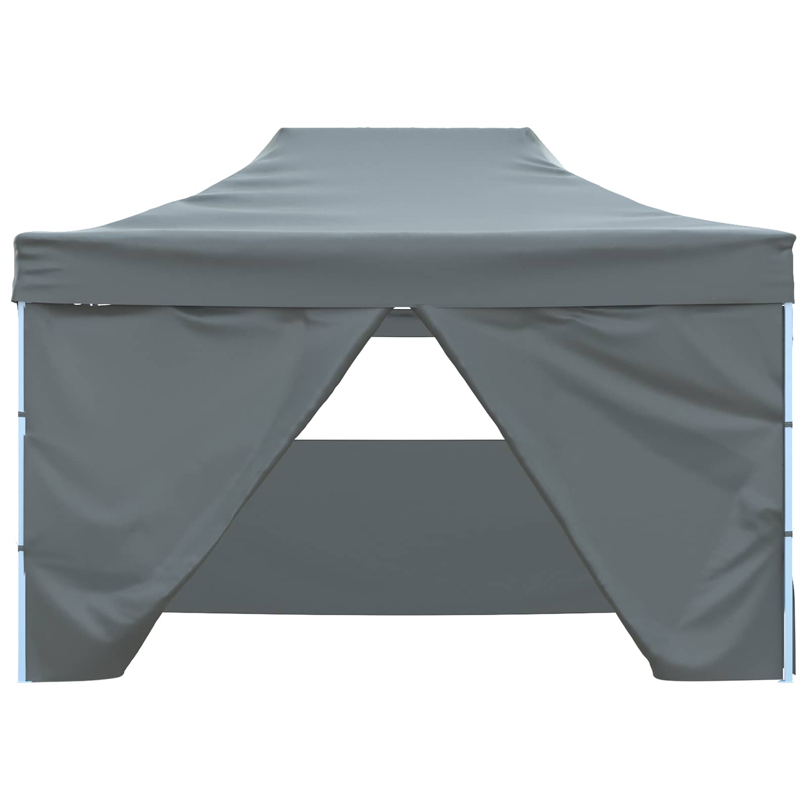 Šator za zabave Antracit 280 x 410 x 315 cm Oxford tkanina