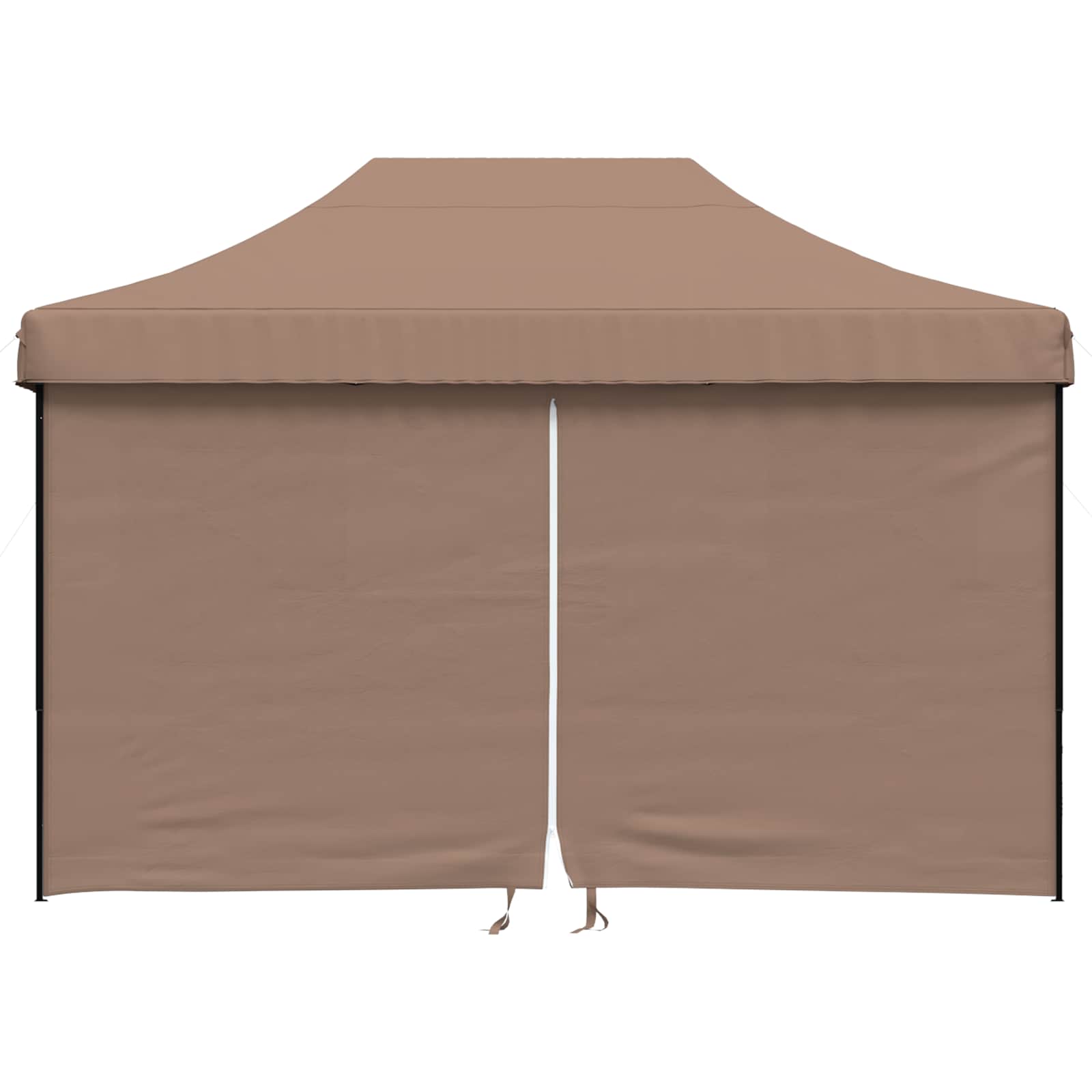 Šator za zabave Smeđa 279 x 410 x 315 cm Oxford tkanina
