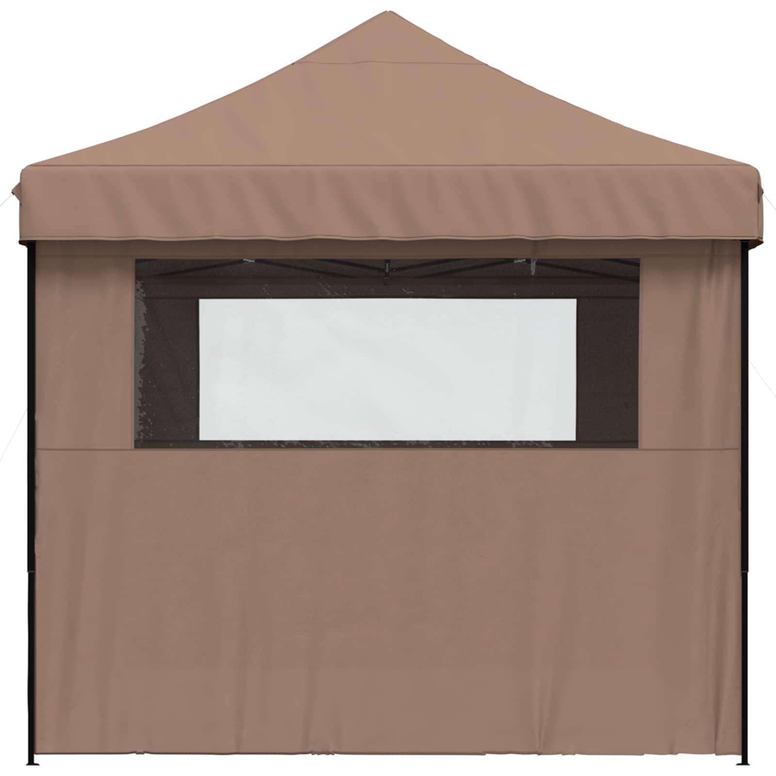 Šator za zabave Smeđa 279 x 410 x 315 cm Oxford tkanina