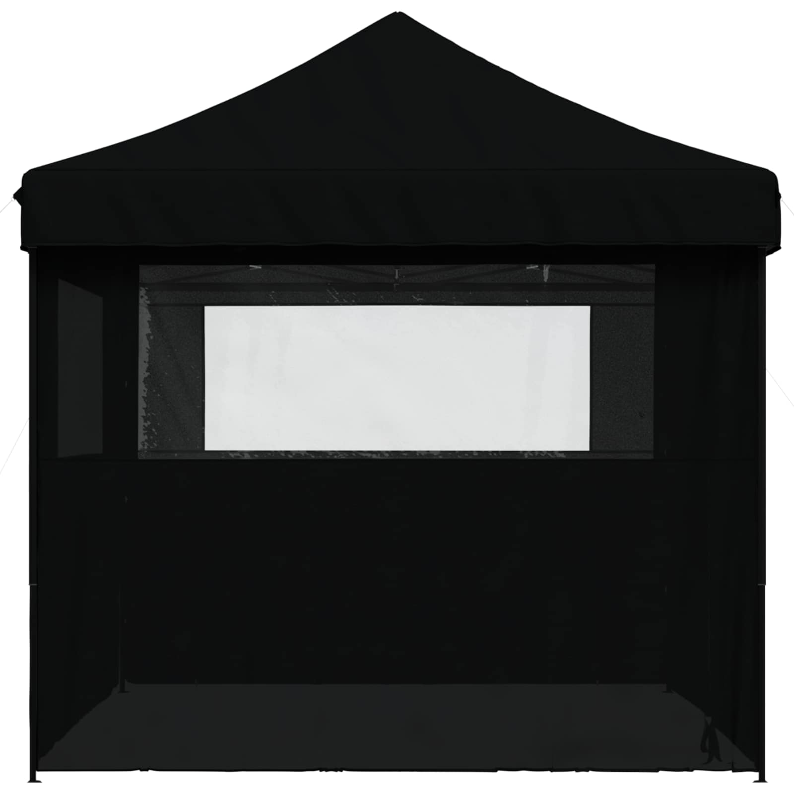 Šator za zabave Crna 279 x 410 x 315 cm Oxford tkanina