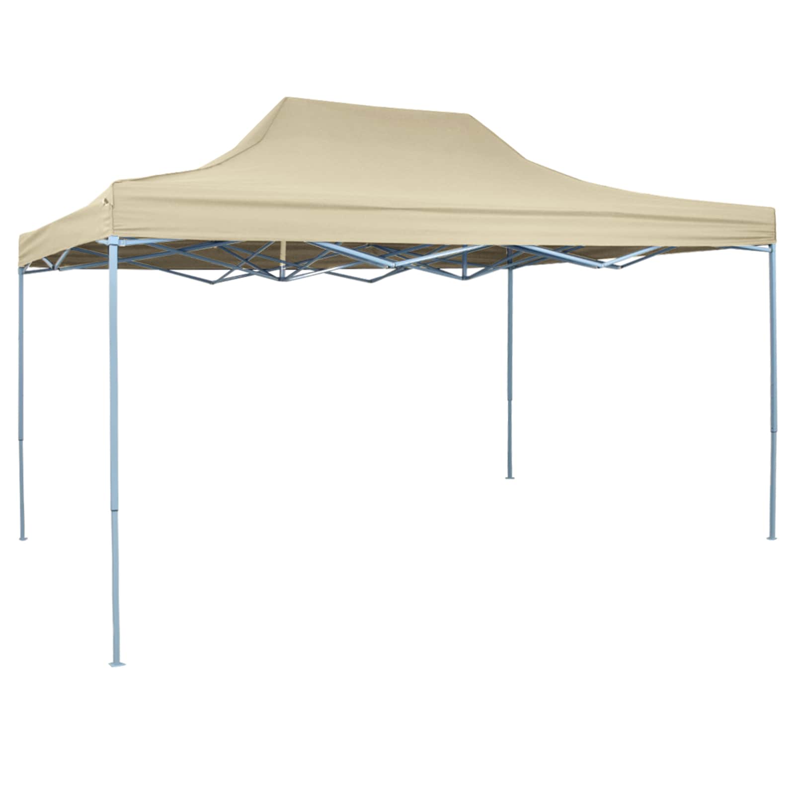 Šator za zabave Krema 291 x 431 x 315 cm Oxford tkanina