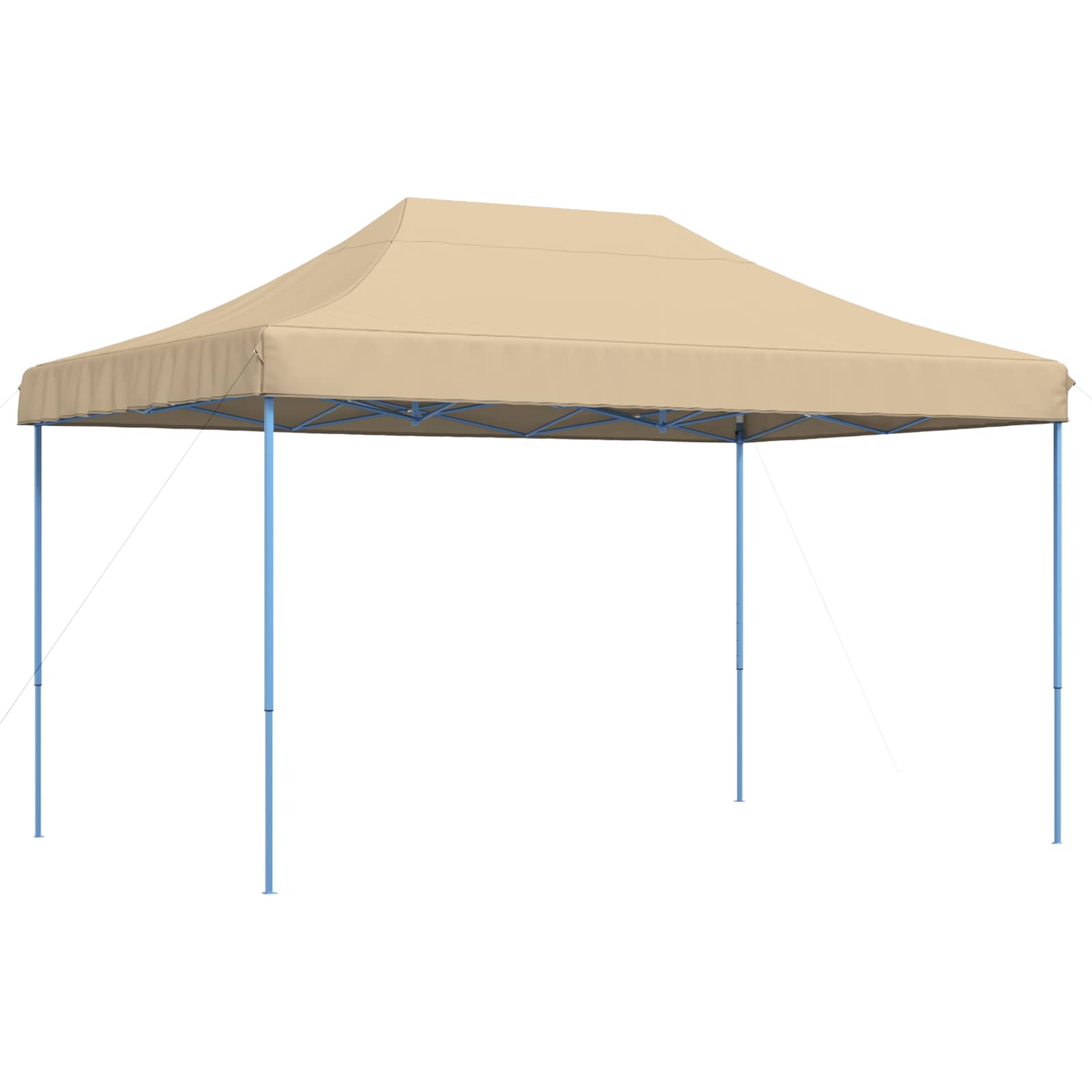 Šator za zabave Bež 292 x 440 x 315 cm Oxford tkanina
