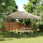 Šator za zabave Sivo-smeđa 292 x 440 x 315 cm Oxford tkanina