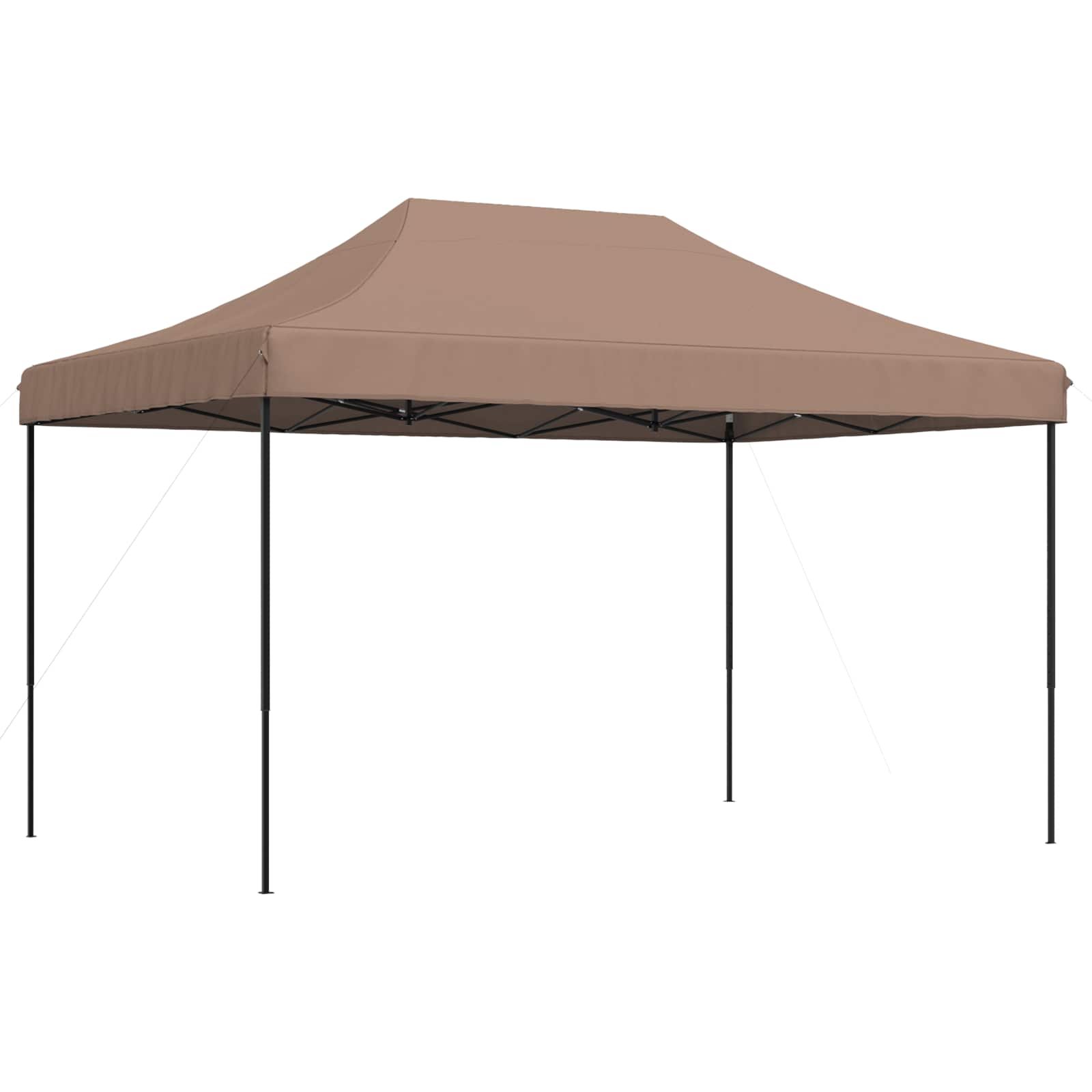 Šator za zabave Smeđa 292 x 440 x 315 cm Oxford tkanina