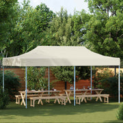 Šator za zabave Krema 291 x 580 x 315 cm Oxford tkanina