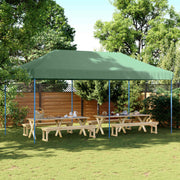 Šator za zabave Zelena 292 x 580 x 315 cm Oxford tkanina