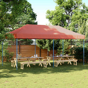 Šator za zabave Terakota 292 x 580 x 315 cm Oxford tkanina