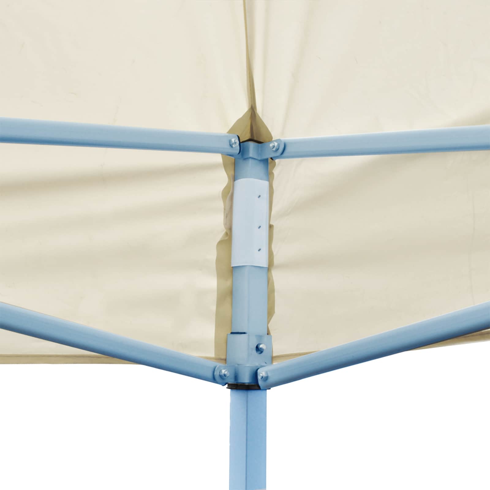 Šator za zabave Krema 291 x 580 x 315 cm Oxford tkanina