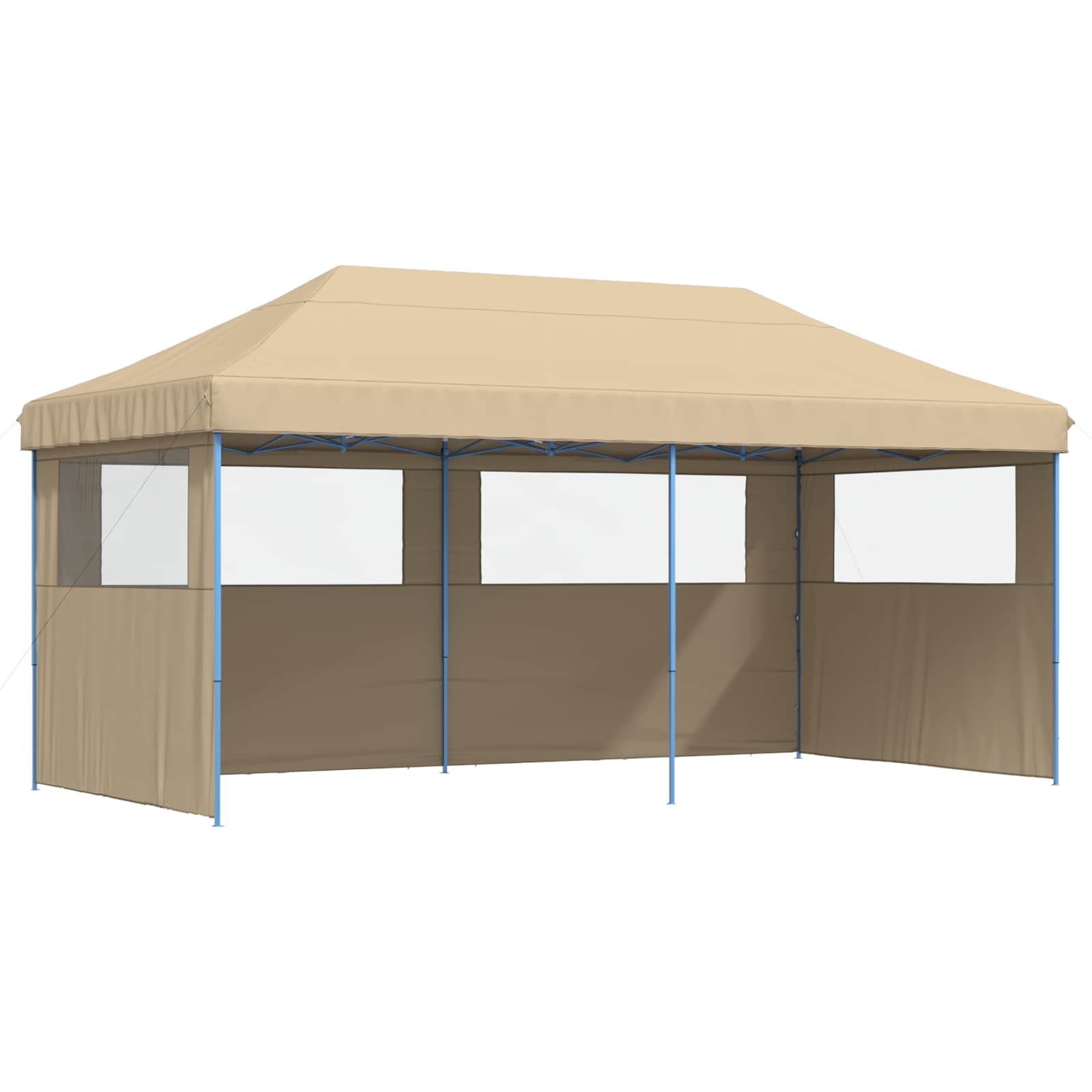 Šator za zabave Bež 292 x 580 x 315 cm Oxford tkanina