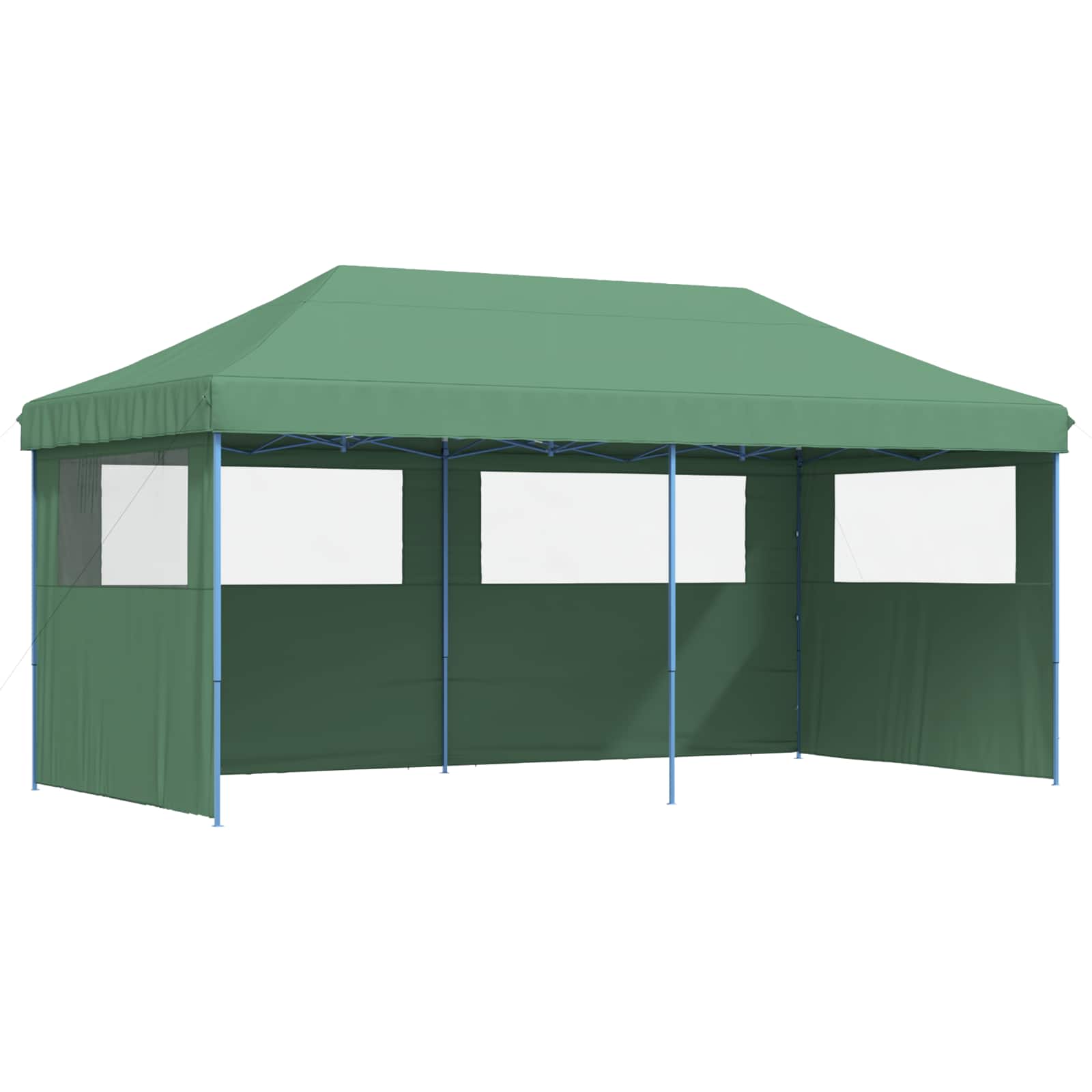 Šator za zabave Zelena 292 x 580 x 315 cm Oxford tkanina