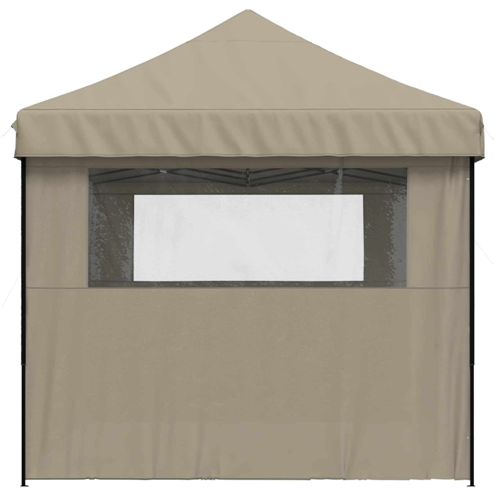 Šator za zabave Sivo-smeđa 292 x 580 x 315 cm Oxford tkanina