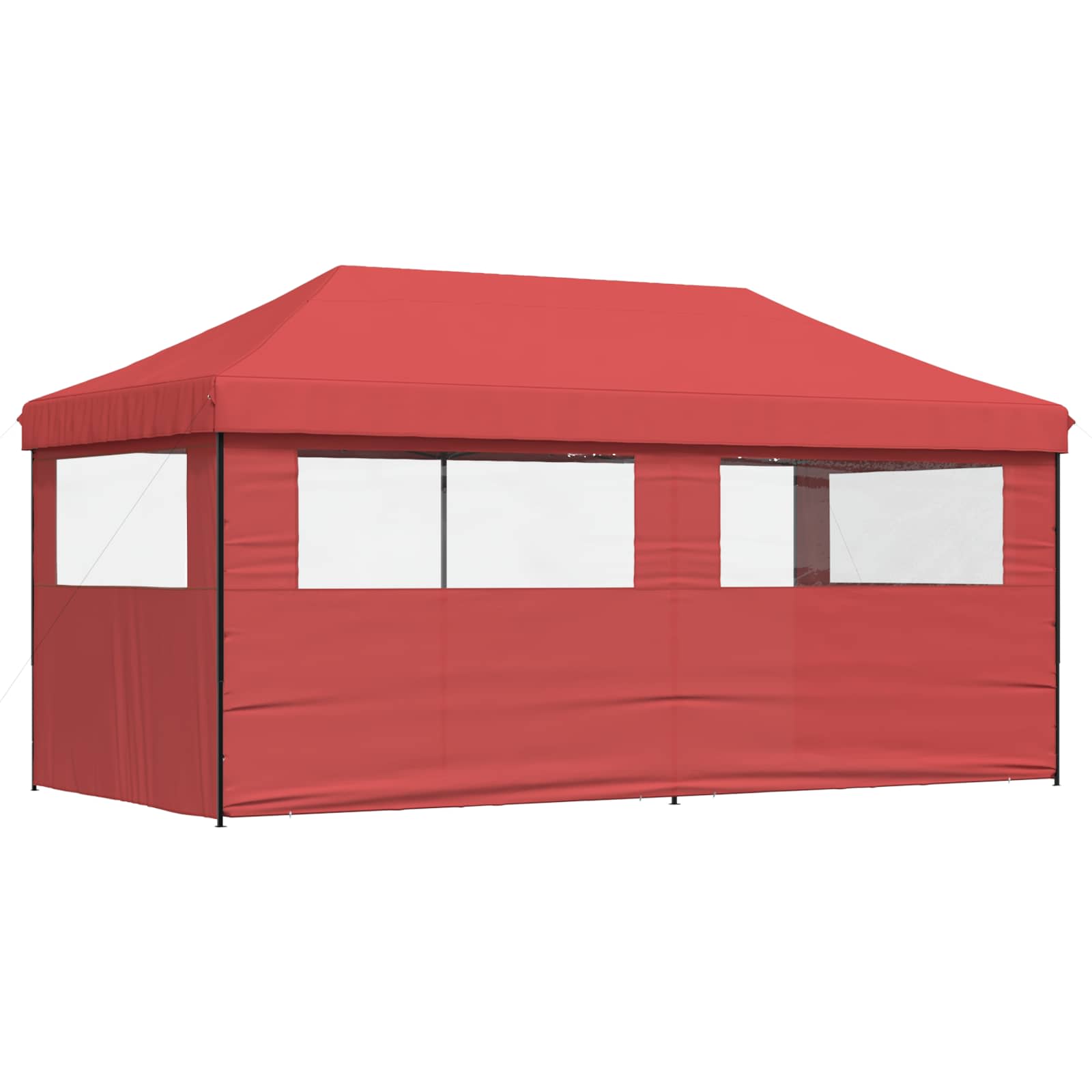 Šator za zabave Tamno crvena 292 x 580 x 315 cm Oxford tkanina
