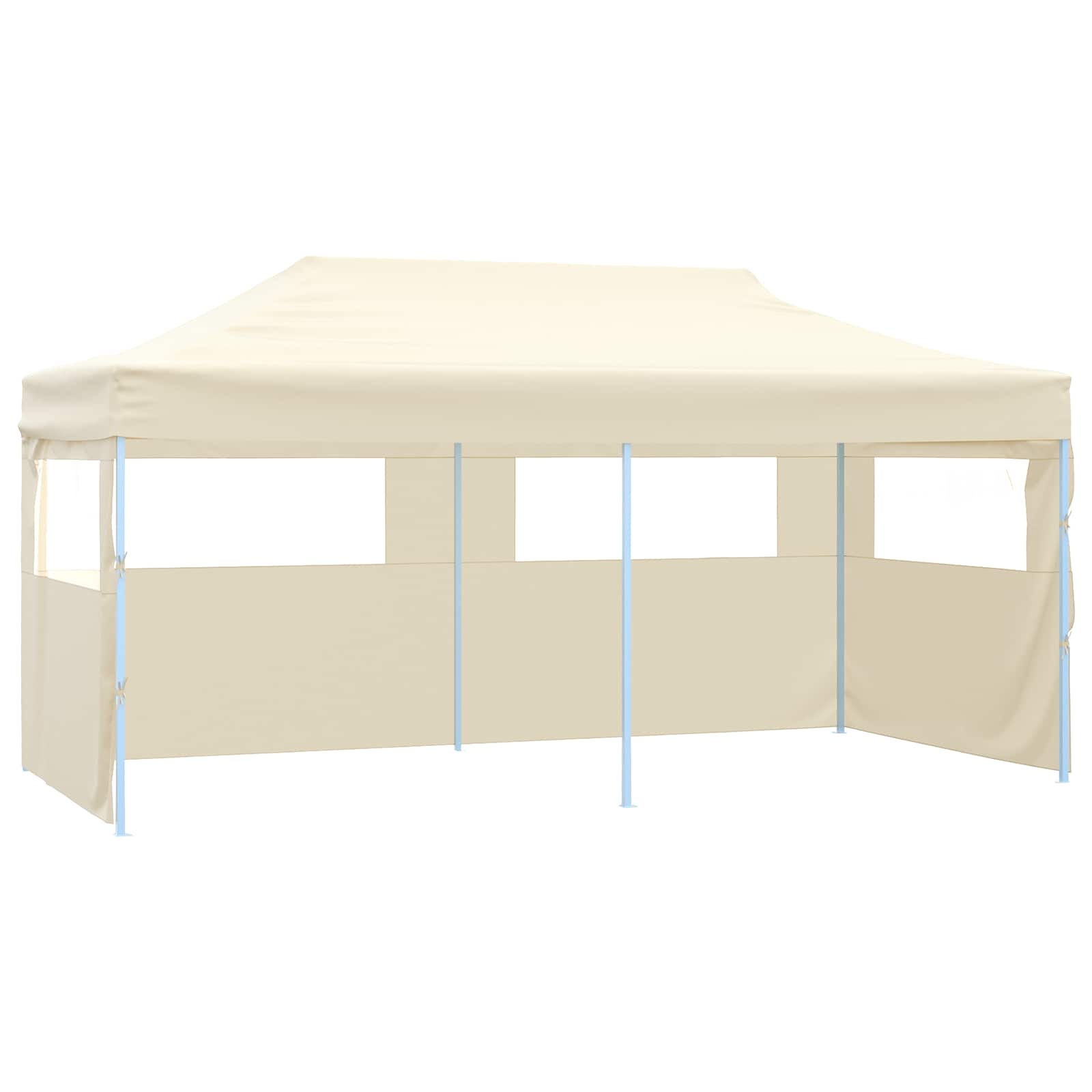 Šator za zabave Krema 291 x 580 x 315 cm Oxford tkanina