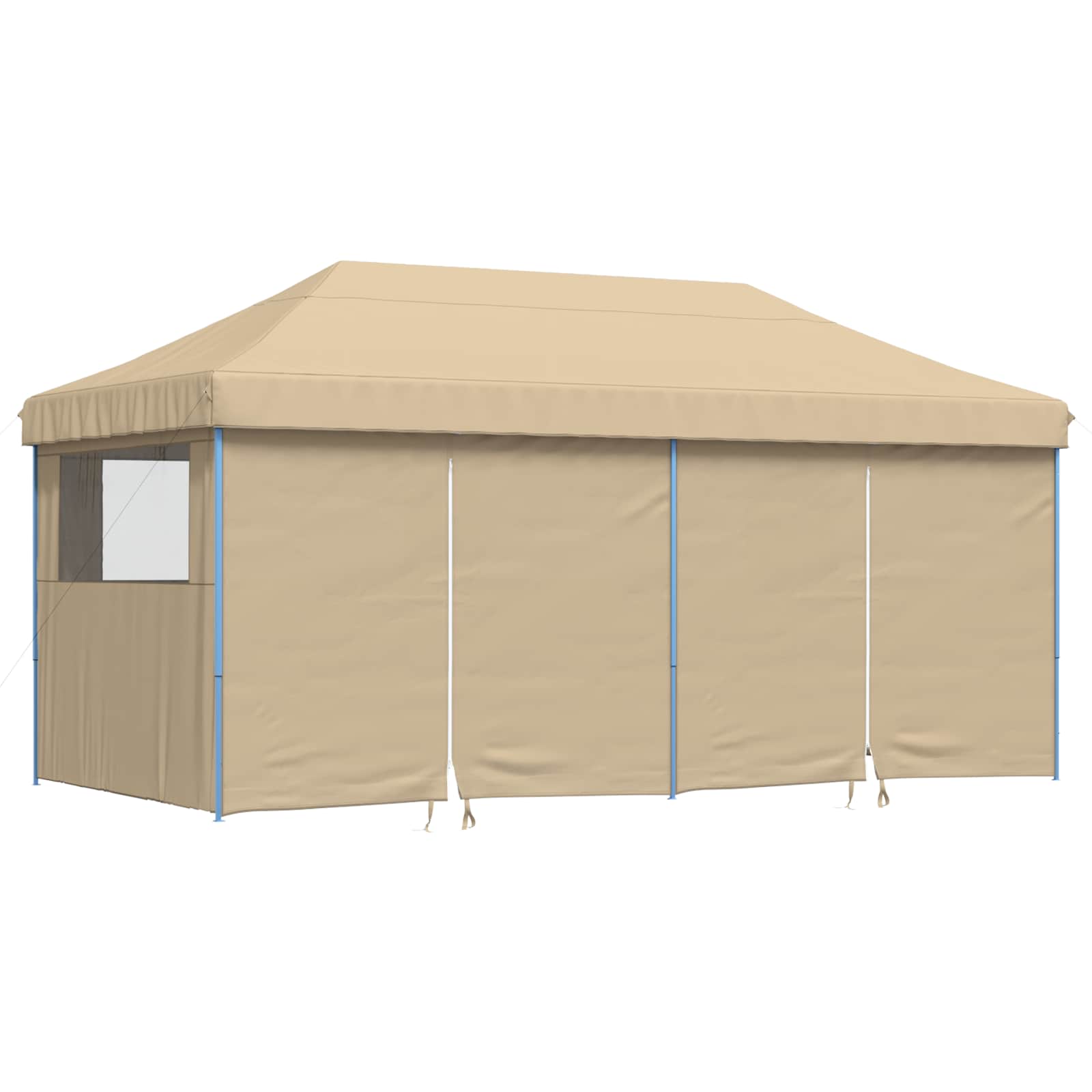Šator za zabave Bež 292 x 580 x 315 cm Oxford tkanina