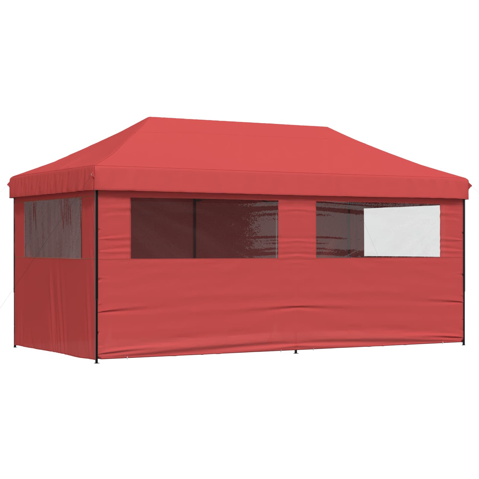Šator za zabave Tamno crvena 292 x 580 x 315 cm Oxford tkanina