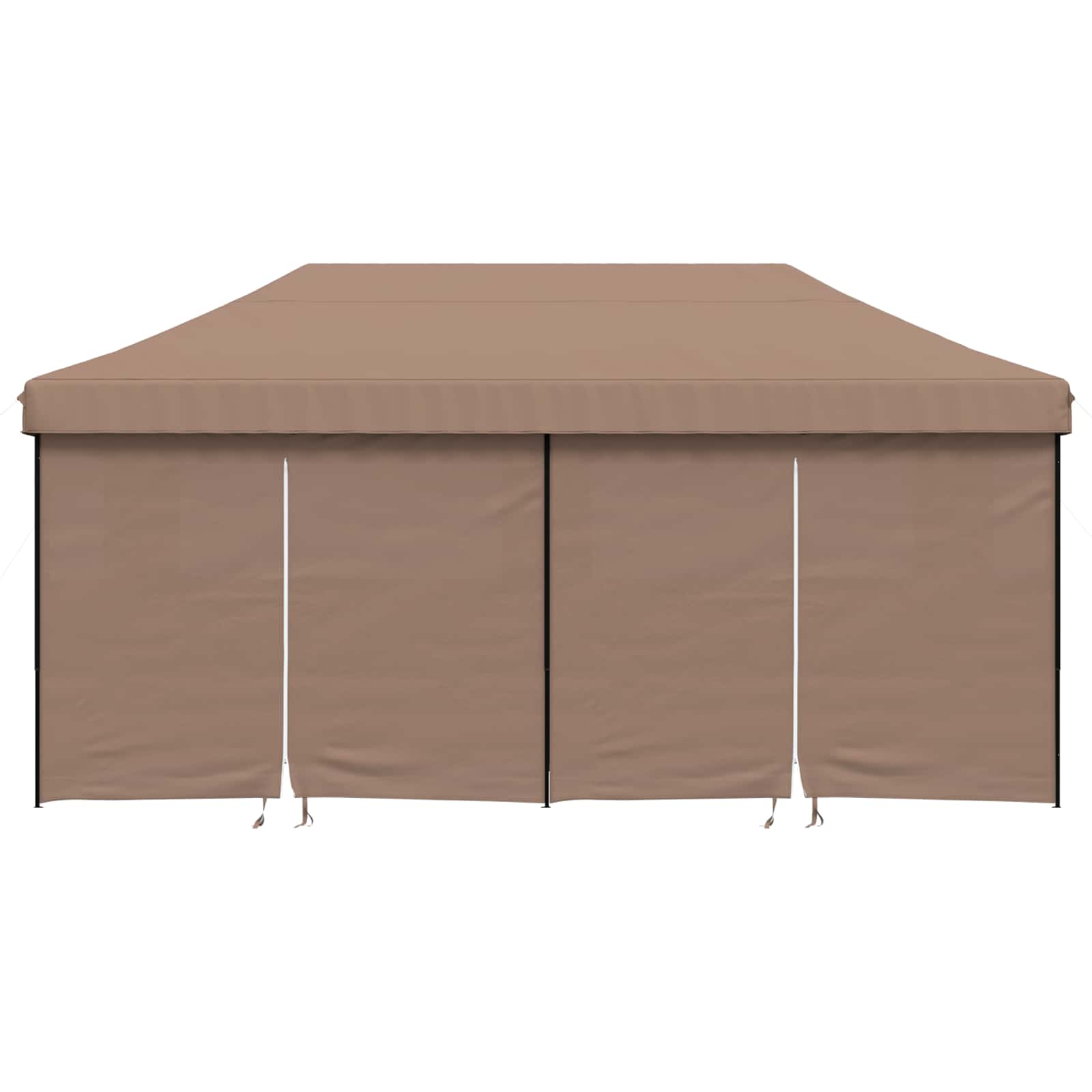Šator za zabave Smeđa 292 x 580 x 315 cm Oxford tkanina