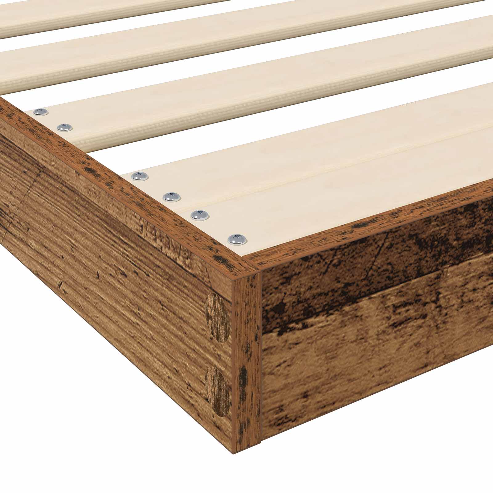 Krevet s daskama Staro drvo 75 x 190 cm Konstruirano drvo