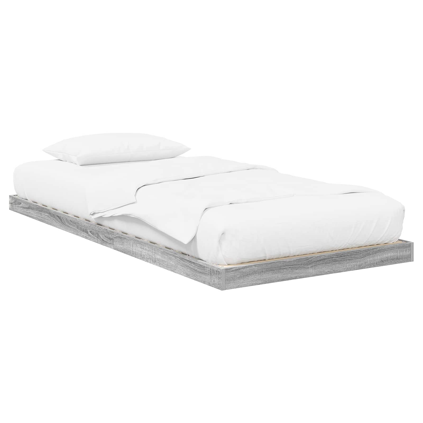 Krevet s daskama Siva Sonoma 80 x 200 cm Konstruirano drvo
