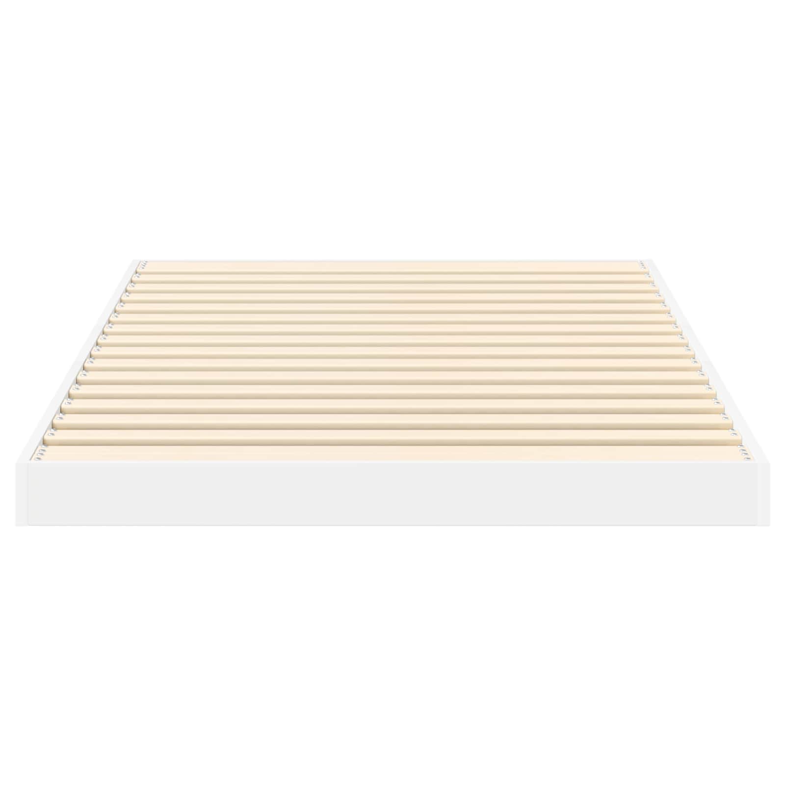Krevet s daskama Bijelo 100 x 200 cm Konstruirano drvo