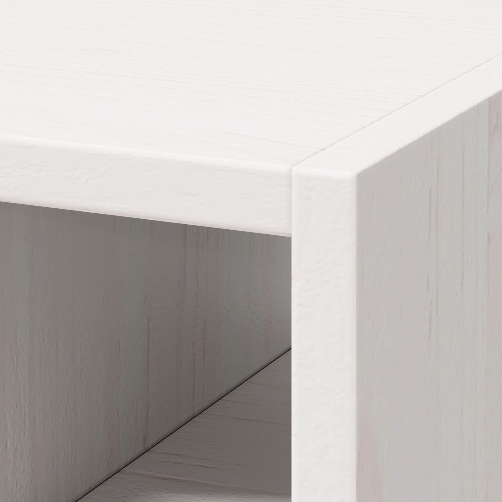 Stalak za vino 2 pcs Bijelo 56 x 25 x 56 cm Čvrsto borovo drvo