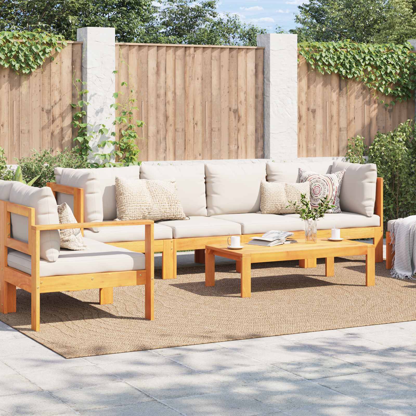 Tepisi za područja Moiré AGIRA Prirodna 280 x 200 cm Poliester
