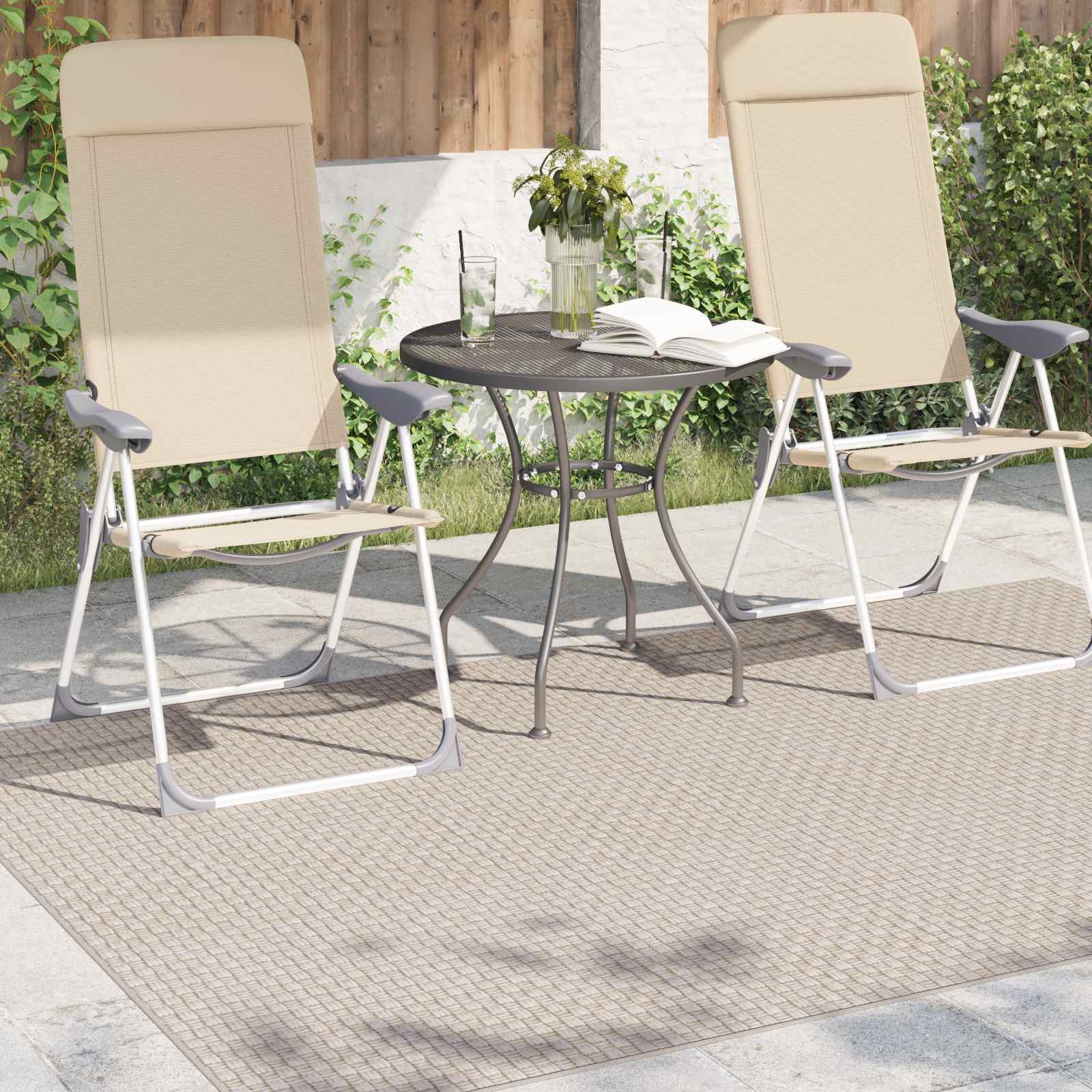 Tepisi za područja Pravokutni FARO Krema 170 x 120 cm Poliester