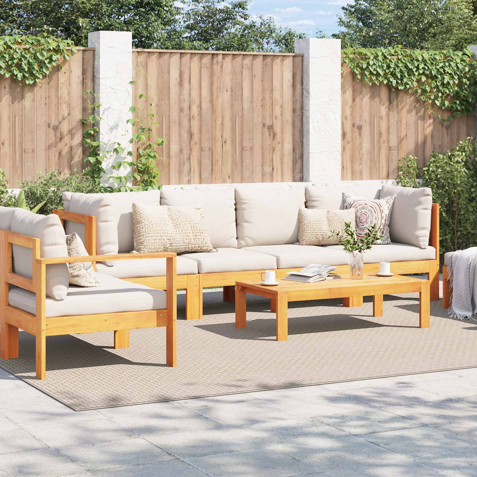 Tepisi za područja Pravokutni FARO Krema 280 x 200 cm Poliester