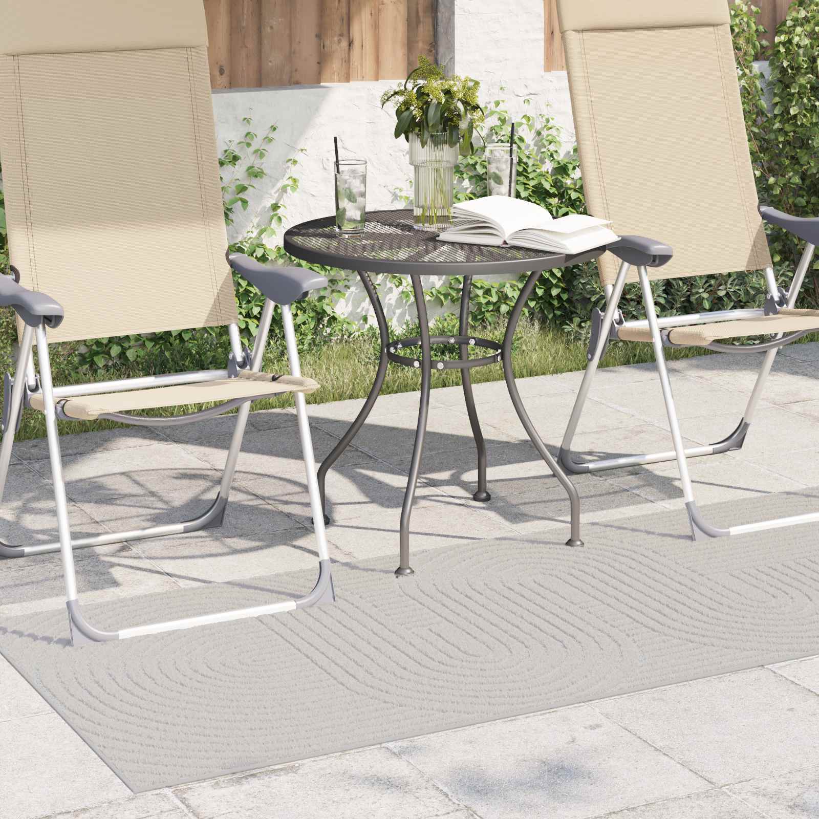 Tepisi za područja PALMERAS Krema 150 x 80 cm Poliester