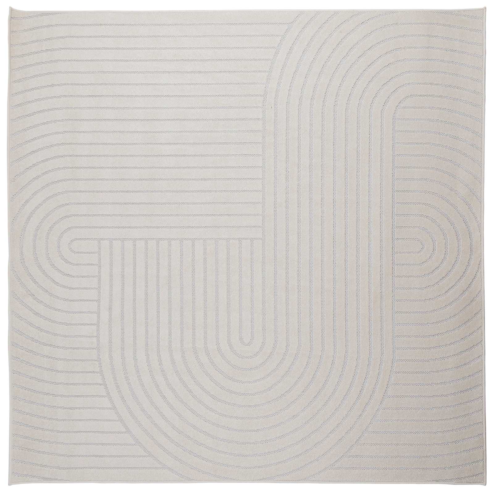 Tepisi za područja PALMERAS Krema 240 x 240 cm Poliester