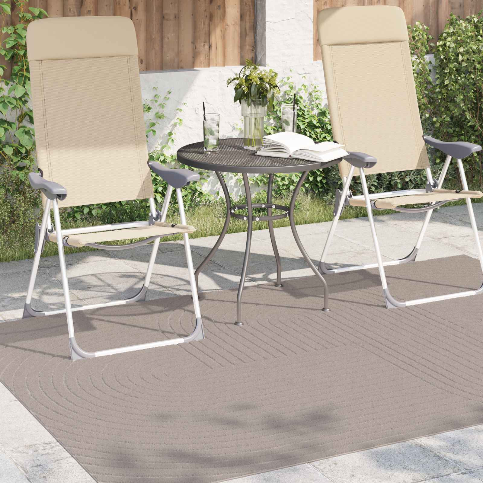 Tepisi za područja PALMERAS Bež 230 x 160 cm Poliester