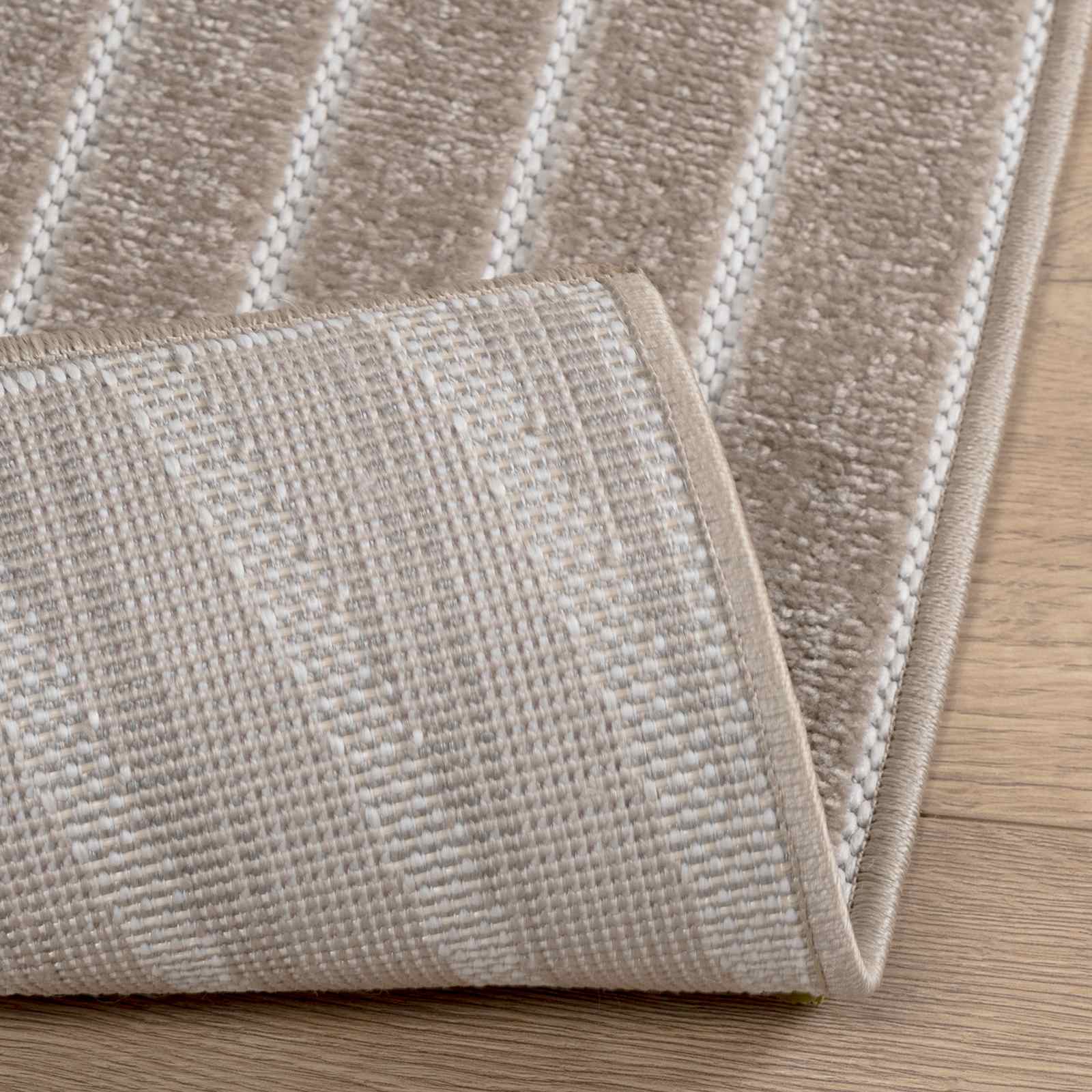 Tepisi za područja PALMERAS Bež 240 x 240 cm Poliester