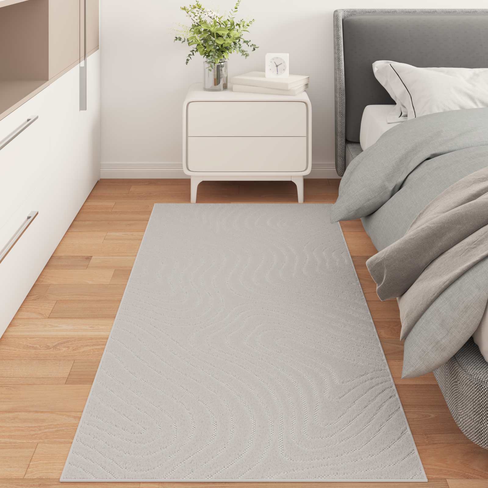 Tepisi za područja PALMERAS Krema 150 x 80 cm Poliester