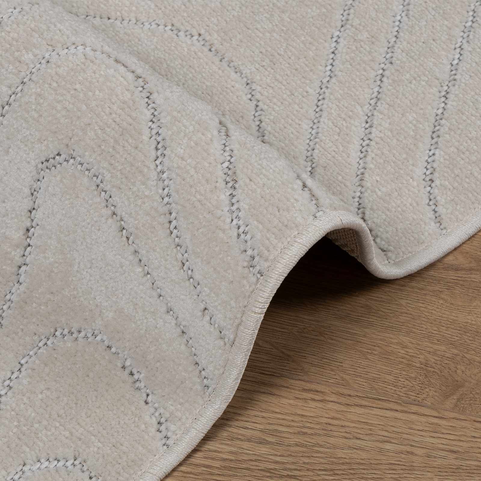 Tepisi za područja PALMERAS Krema 200 x 140 cm Poliester
