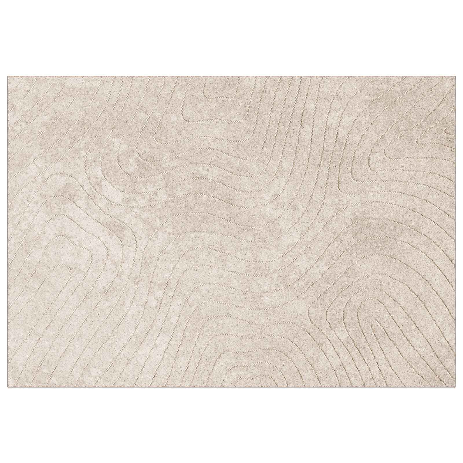 Tepisi za područja PALMERAS Bež 140 x 200 cm Poliester