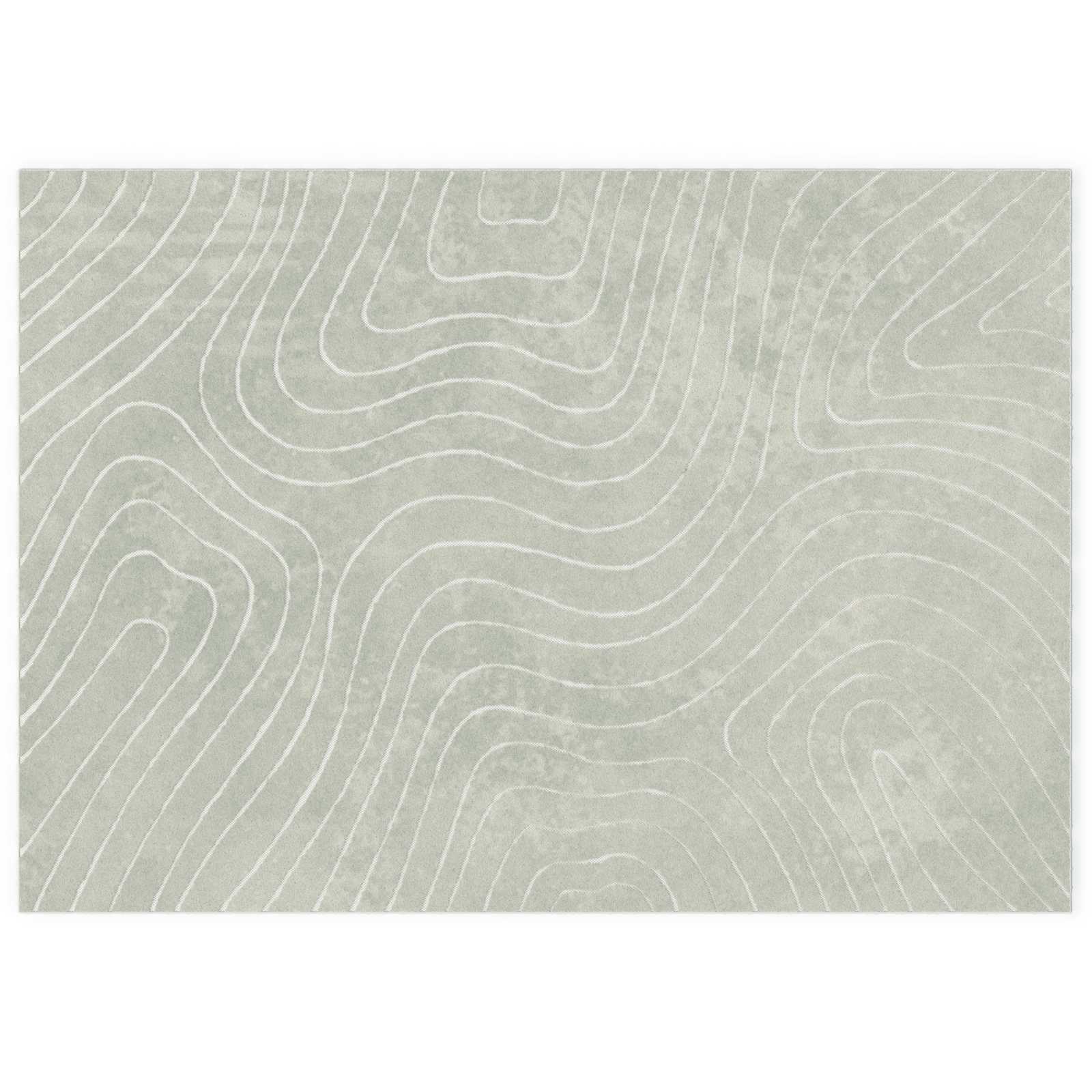 Tepisi za područja PALMERAS Zelena 200 x 280 cm Poliester