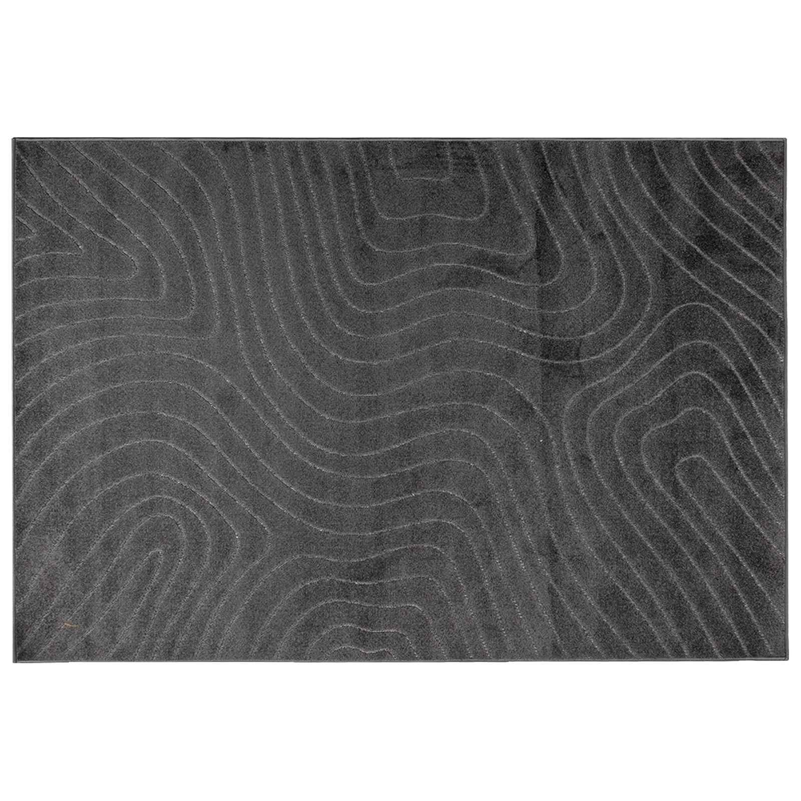 Tepisi za područja PALMERAS Antracit 170 x 120 cm Poliester
