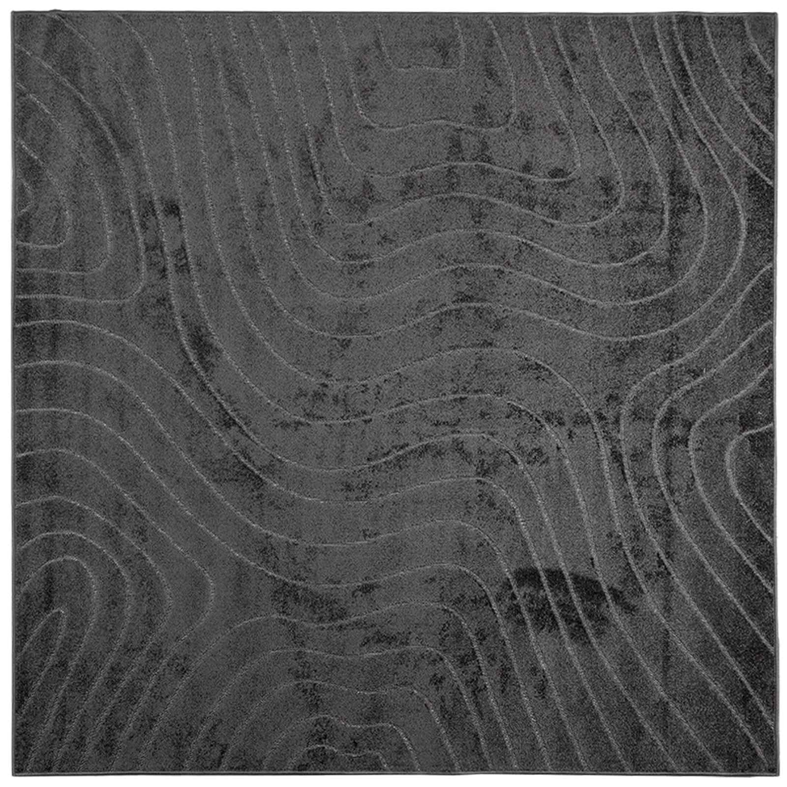 Tepisi za područja PALMERAS Antracit 240 x 240 cm Poliester