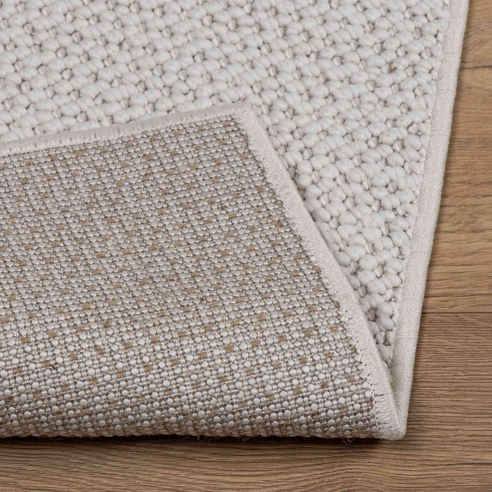 Tepisi za područja Pravokutni LUGO Krema 150 x 80 cm Poliester