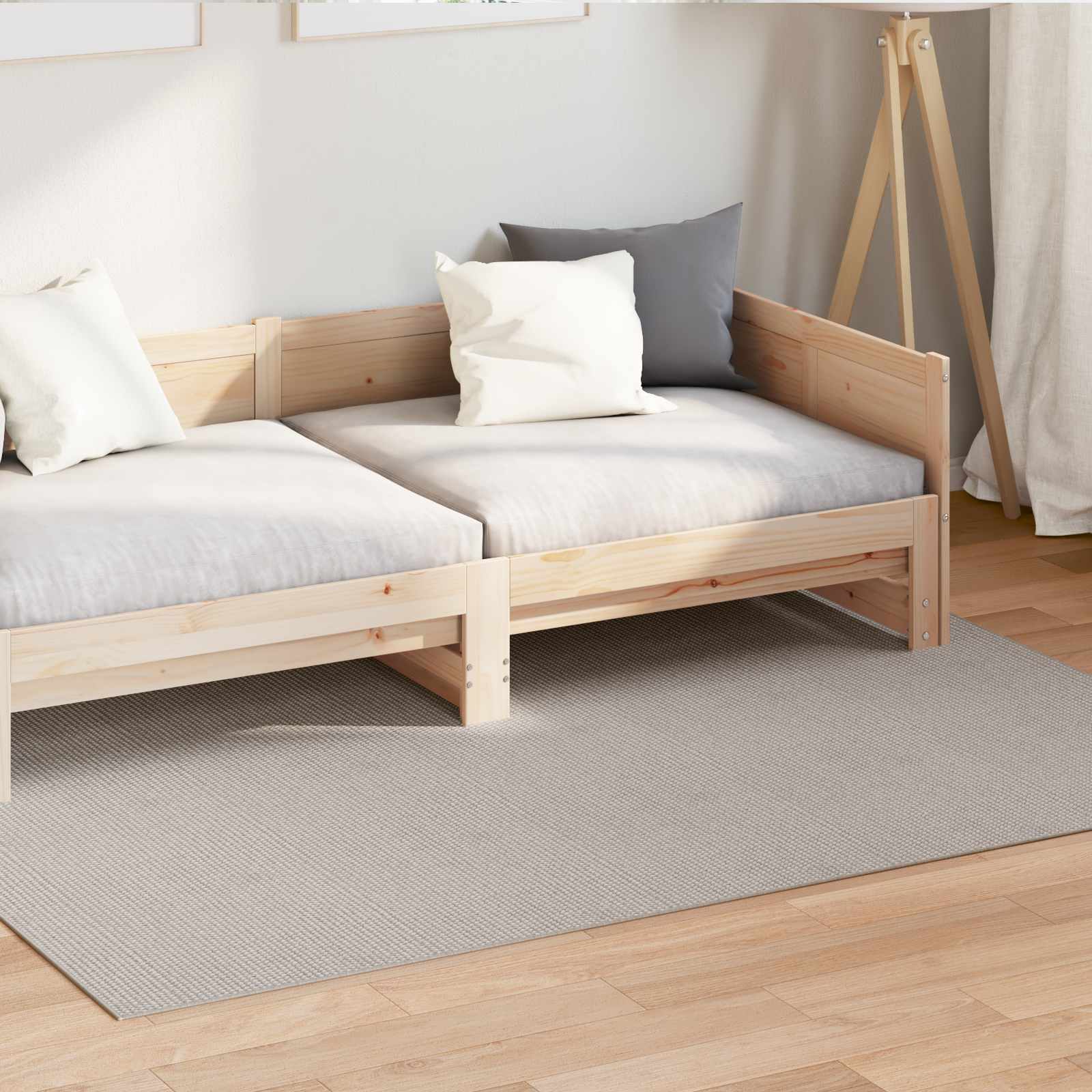 Tepisi za područja Pravokutni LUGO Krema 200 x 140 cm Poliester