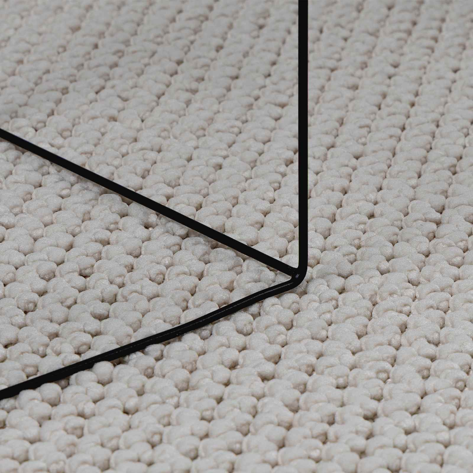 Tepisi za područja Pravokutni LUGO Krema 280 x 200 cm Poliester