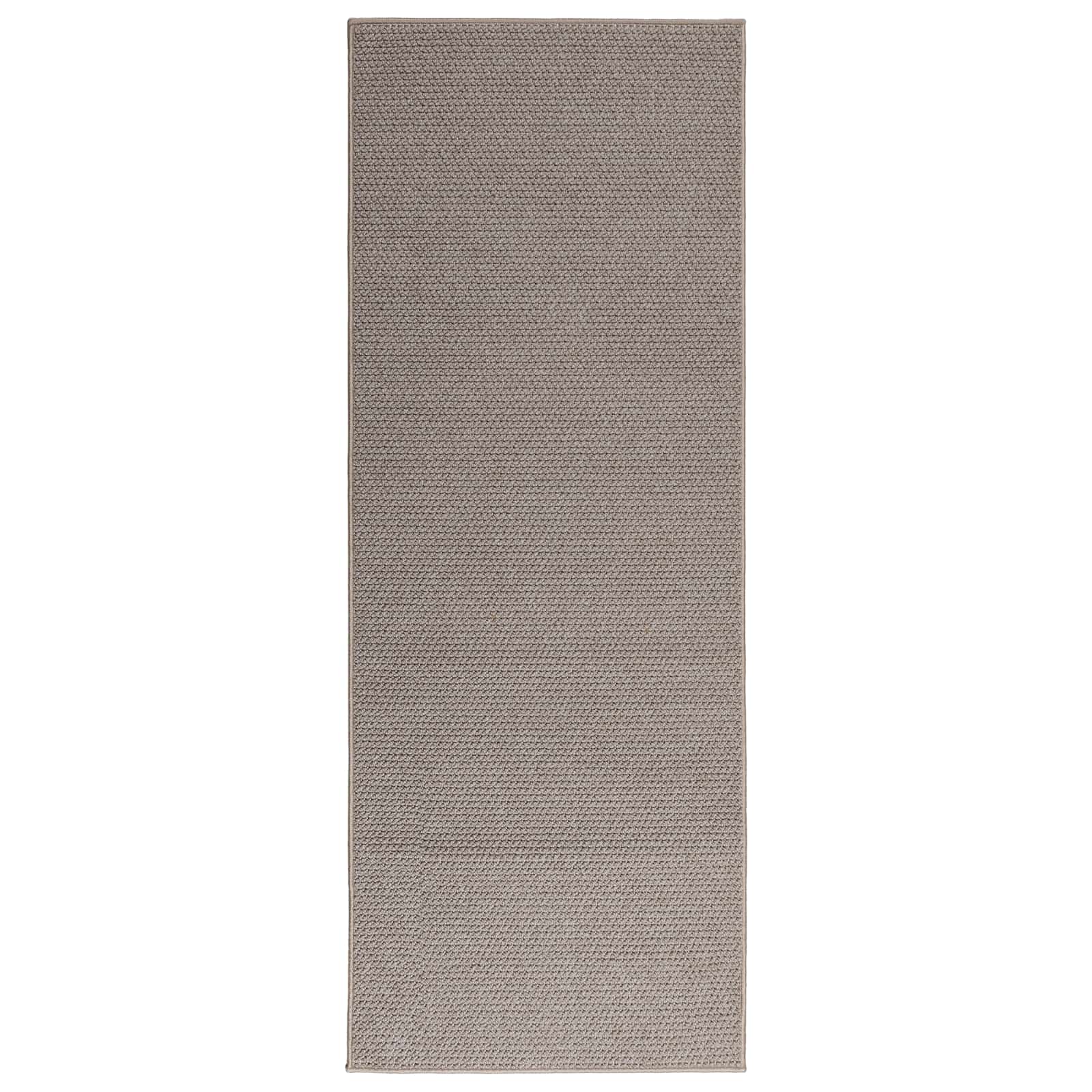 Tepisi za područja LUGO Sivo-smeđa 80 x 150 cm Poliester